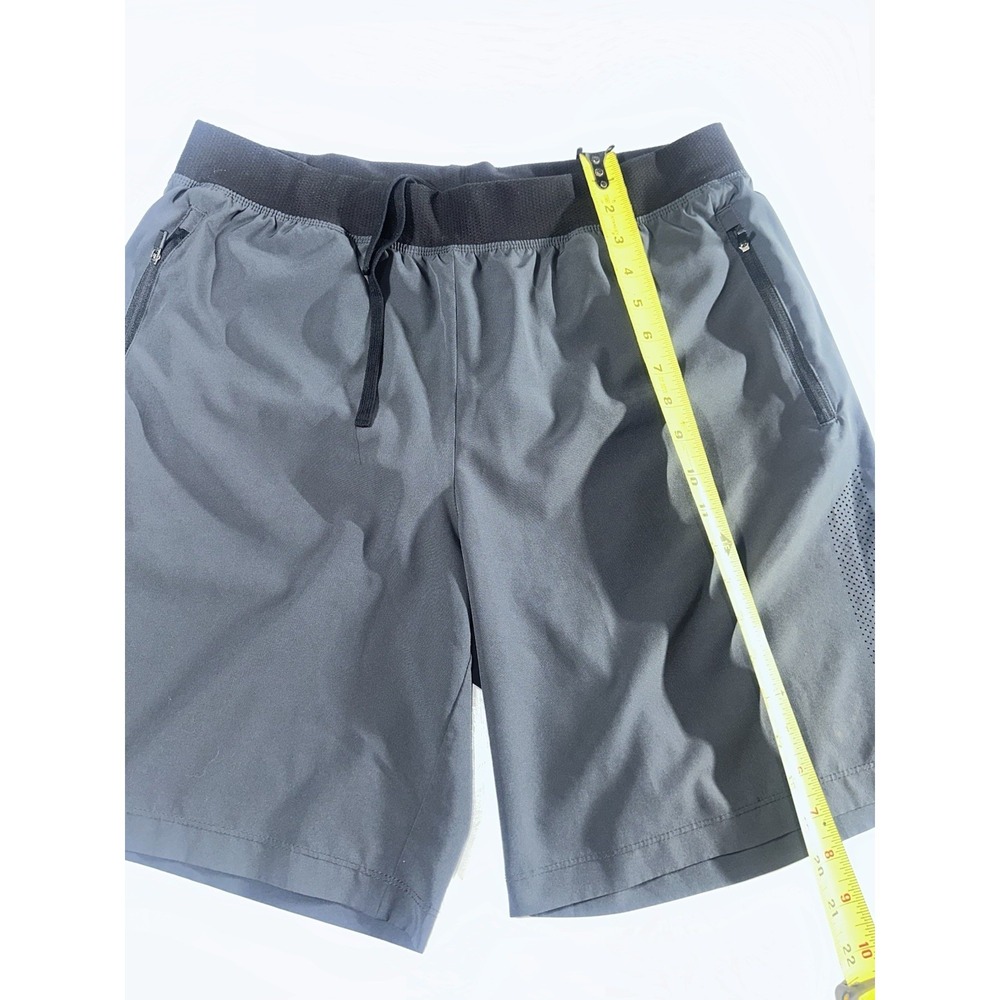ASICS Men Running Athletic Lightweight Gray Shorts - Picture 3 of 5